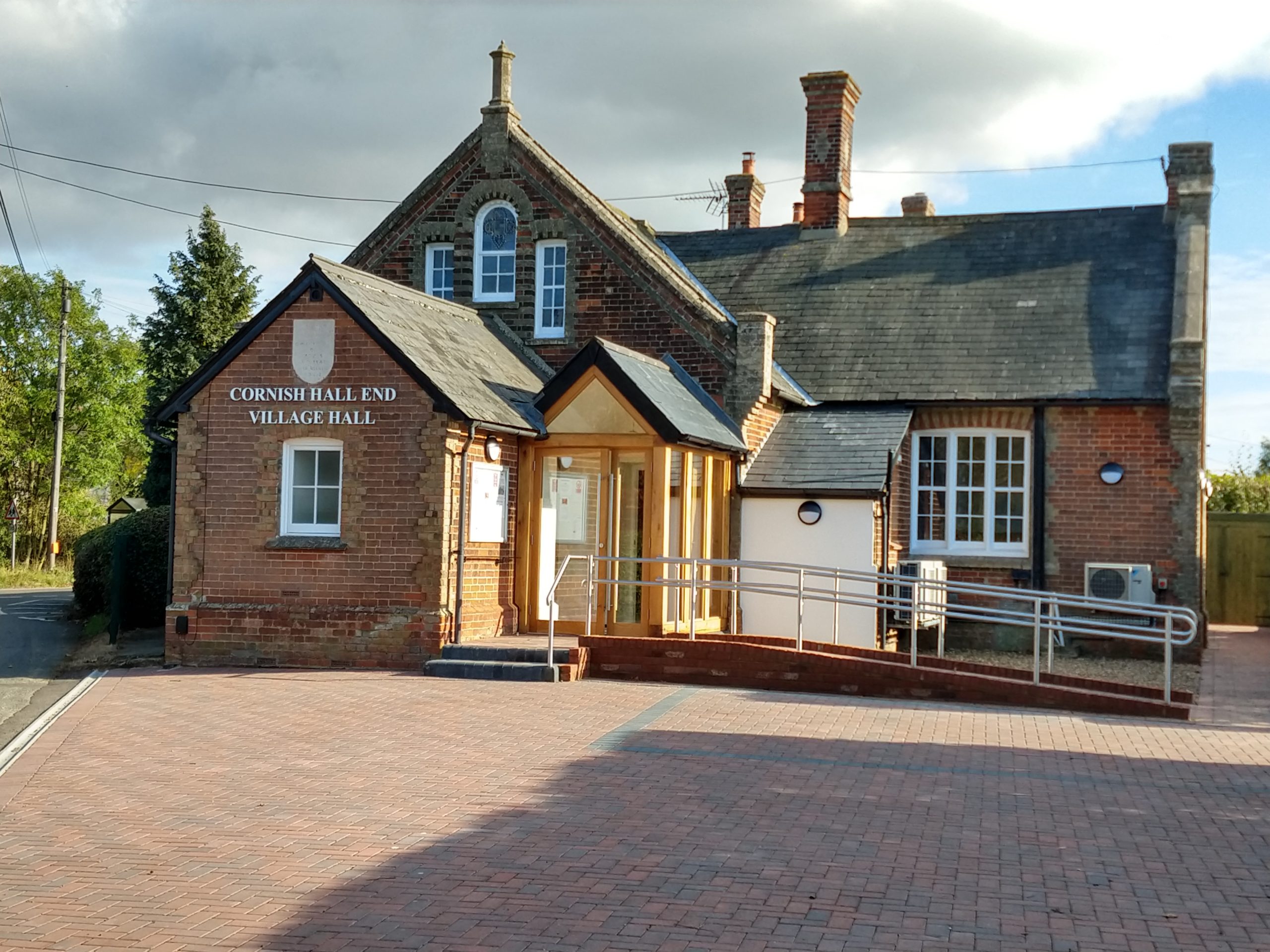 Village Hall Front Vista